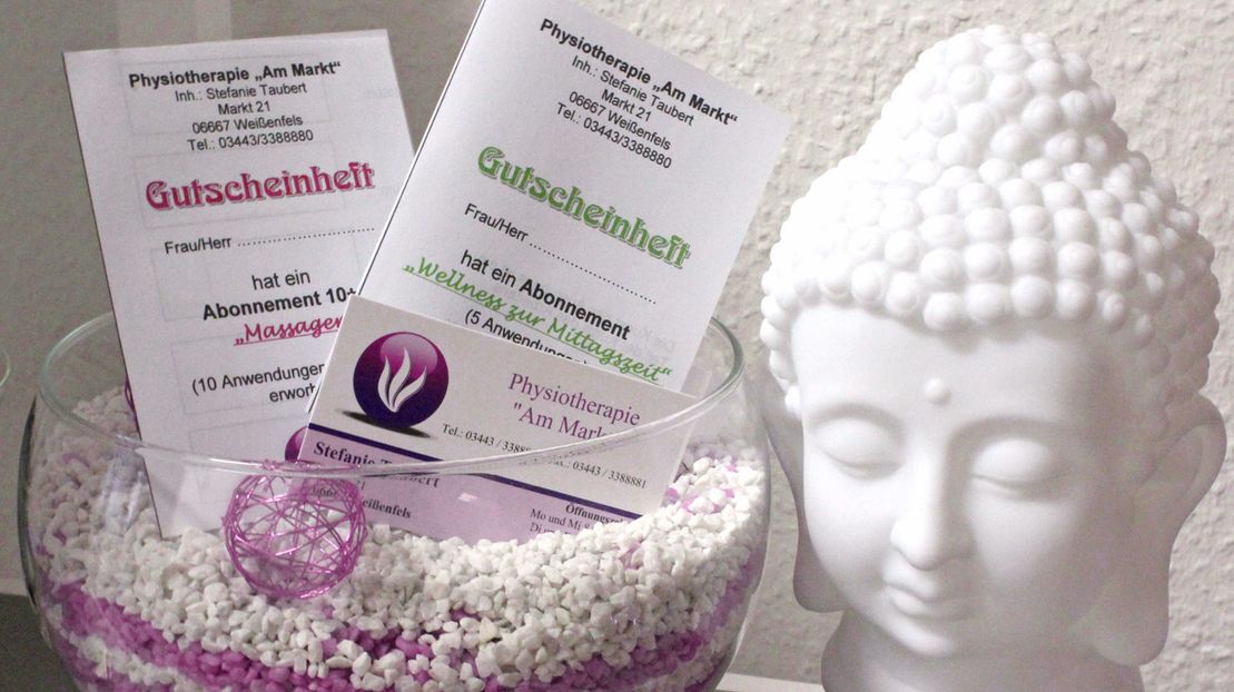 gutschein massage, gutschein wellness